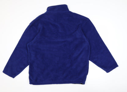 Mens UK Size M St. Bernard Sport Blue Pullover Sweatshirt