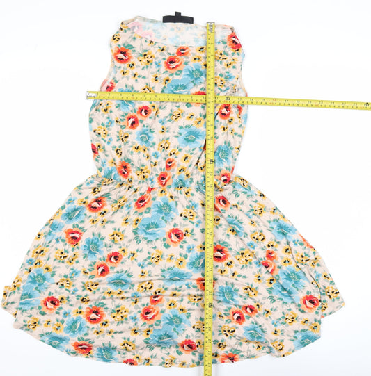 Womens UK Size 10 Topshop Skater Dress