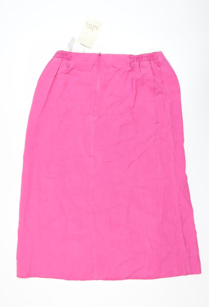 Womens UK Size 16 Ann Harvey Straight & Pencil Linen Skirt