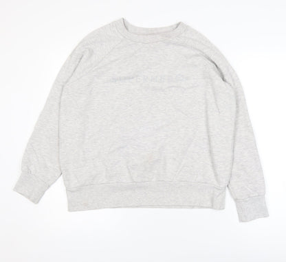 Womens UK Size M Sweaty Betty Grey Pullover Sweatshirt
