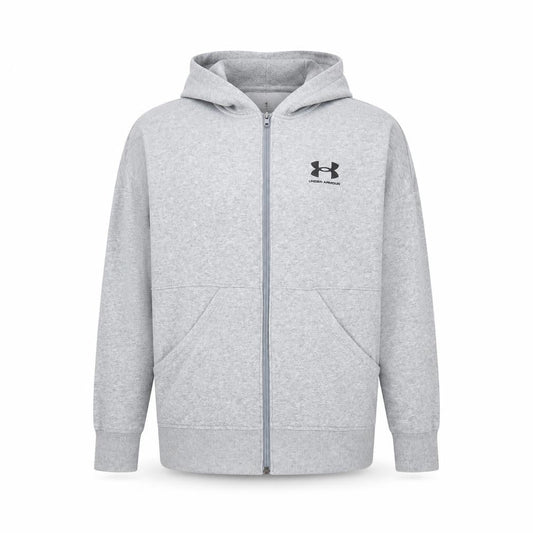 Mens UK Size S Under armour Grey Gym & Training Running & Jogging Walking Jacket