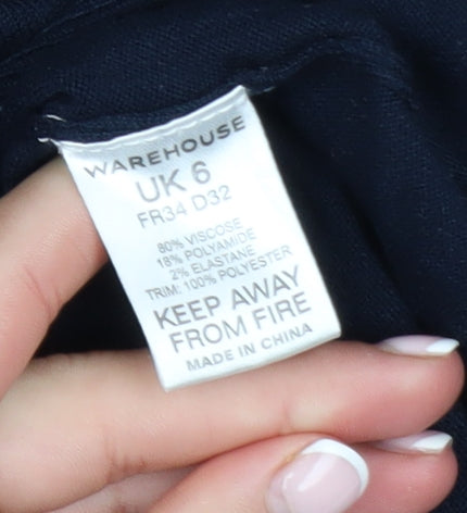 Womens UK Size 6 Warehouse Bodycon Dress