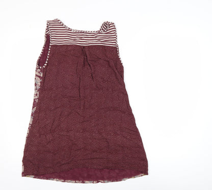 Womens UK Size M White Stuff Red Tunic Tank