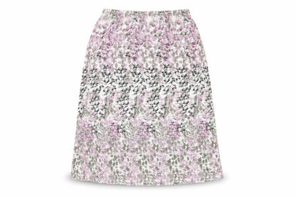 Damart Women’s Multicoloured Floral Pleated Midi Skirt Size S