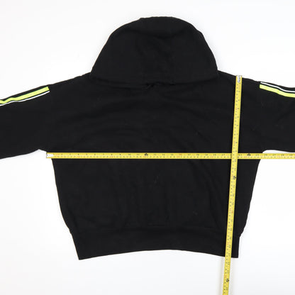 DKNY Men's Black XXL Sport Track Jacket with Hoodie