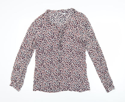Womens UK Size 10 Kaffe Multicoloured Basic Blouse