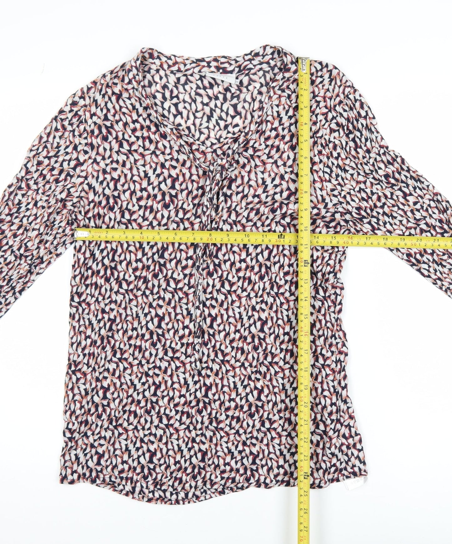 Womens UK Size 10 Kaffe Multicoloured Basic Blouse