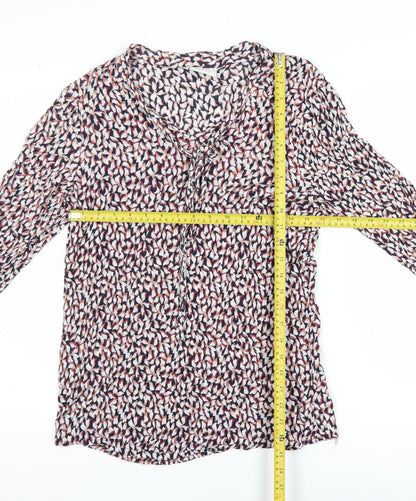 Womens UK Size 10 Kaffe Multicoloured Basic Blouse