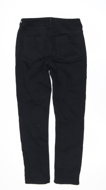 Womens UK Size 8 Dunnes Stores Regular Fit Straight Black Jeans