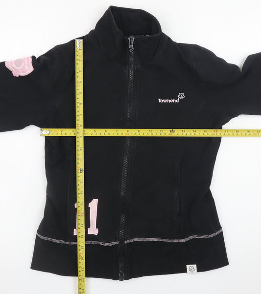 Womens UK Size 10 Townend Black Soft Shell
