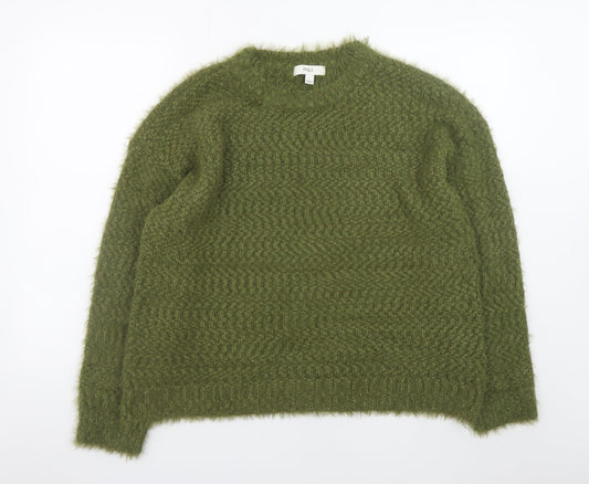 Womens UK Size L Marks and Spencer Green Pullover Jumper