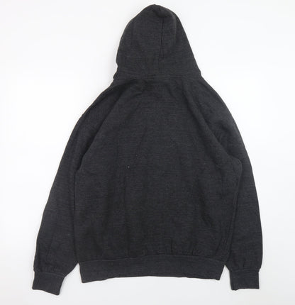Mens UK Size L MV Sport Black Pullover Hoodie