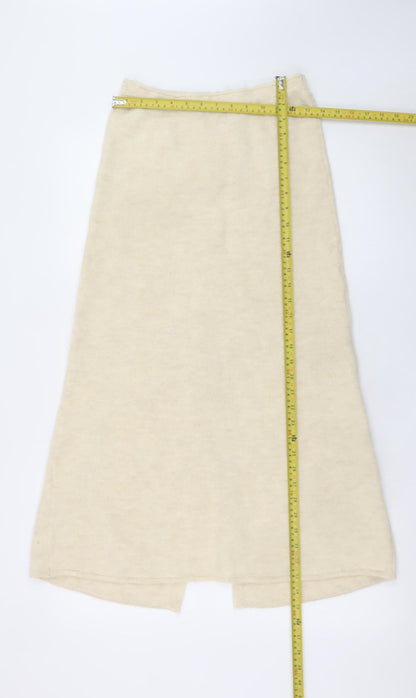 Womens UK Size M Zara A-Line Knit Skirt