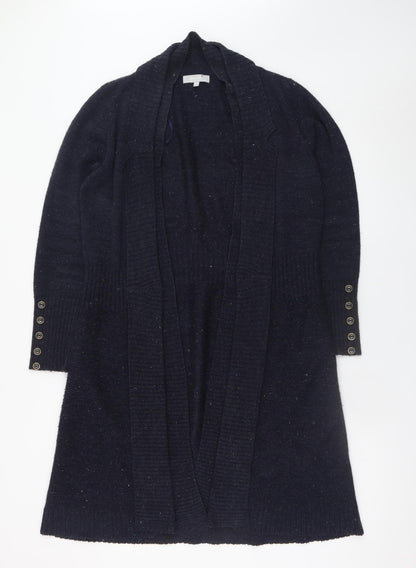 Womens UK Size M Marks and Spencer Blue Cardigan Jumper