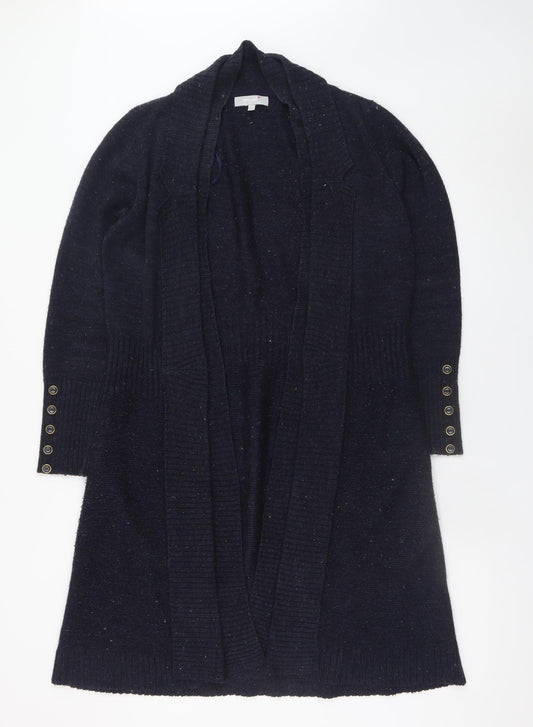 Womens UK Size M Marks and Spencer Blue Cardigan Jumper