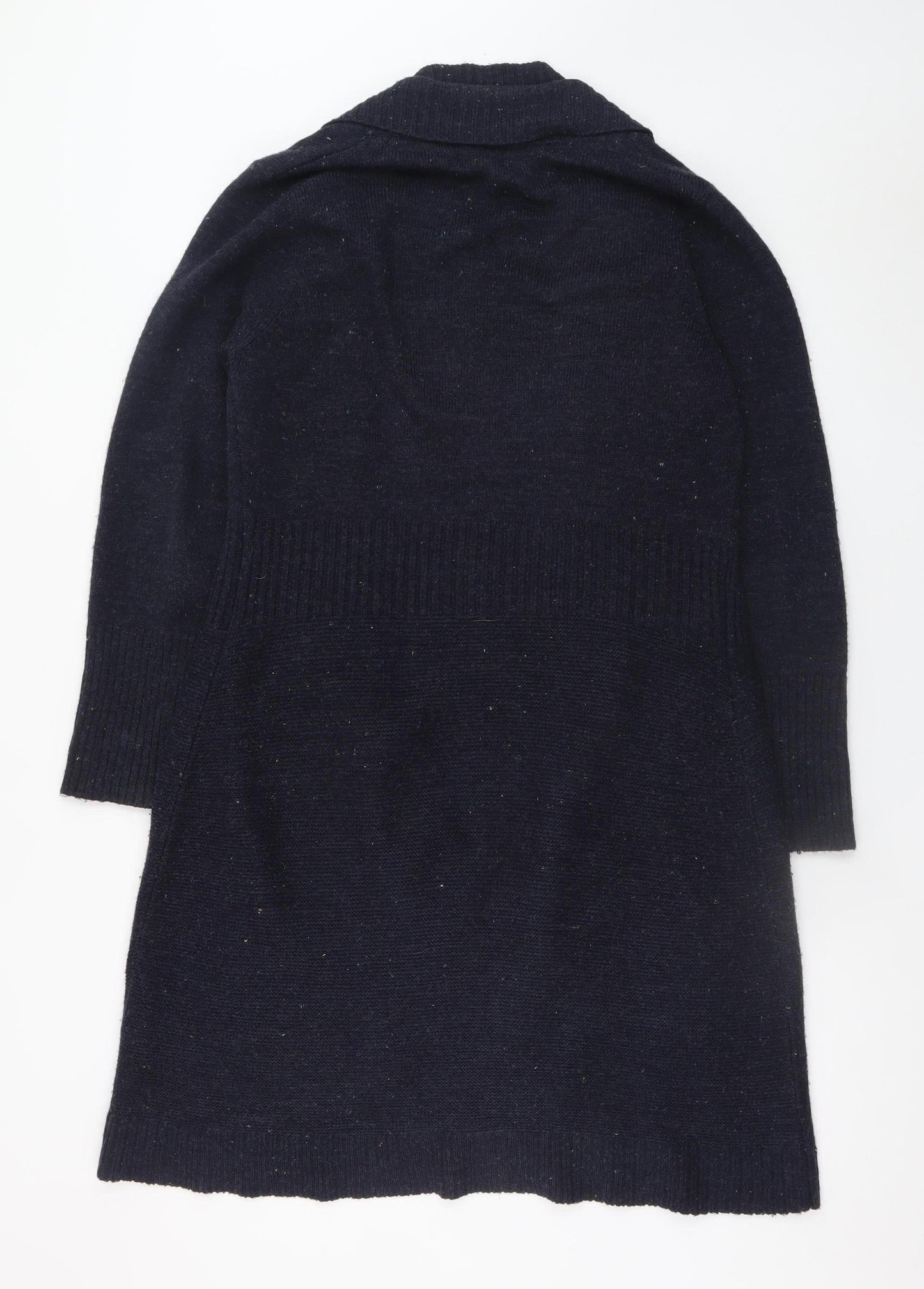 Womens UK Size M Marks and Spencer Blue Cardigan Jumper