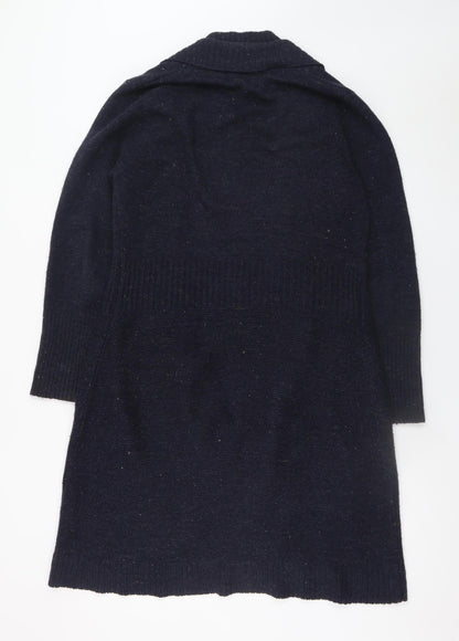 Womens UK Size M Marks and Spencer Blue Cardigan Jumper