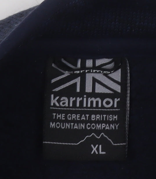 Mens UK Size XL Karrimor Blue Pullover Sweatshirt