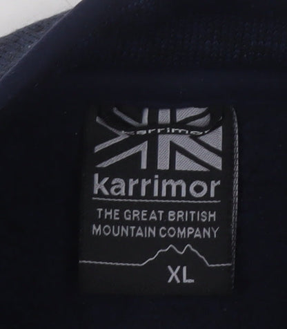 Mens UK Size XL Karrimor Blue Pullover Sweatshirt