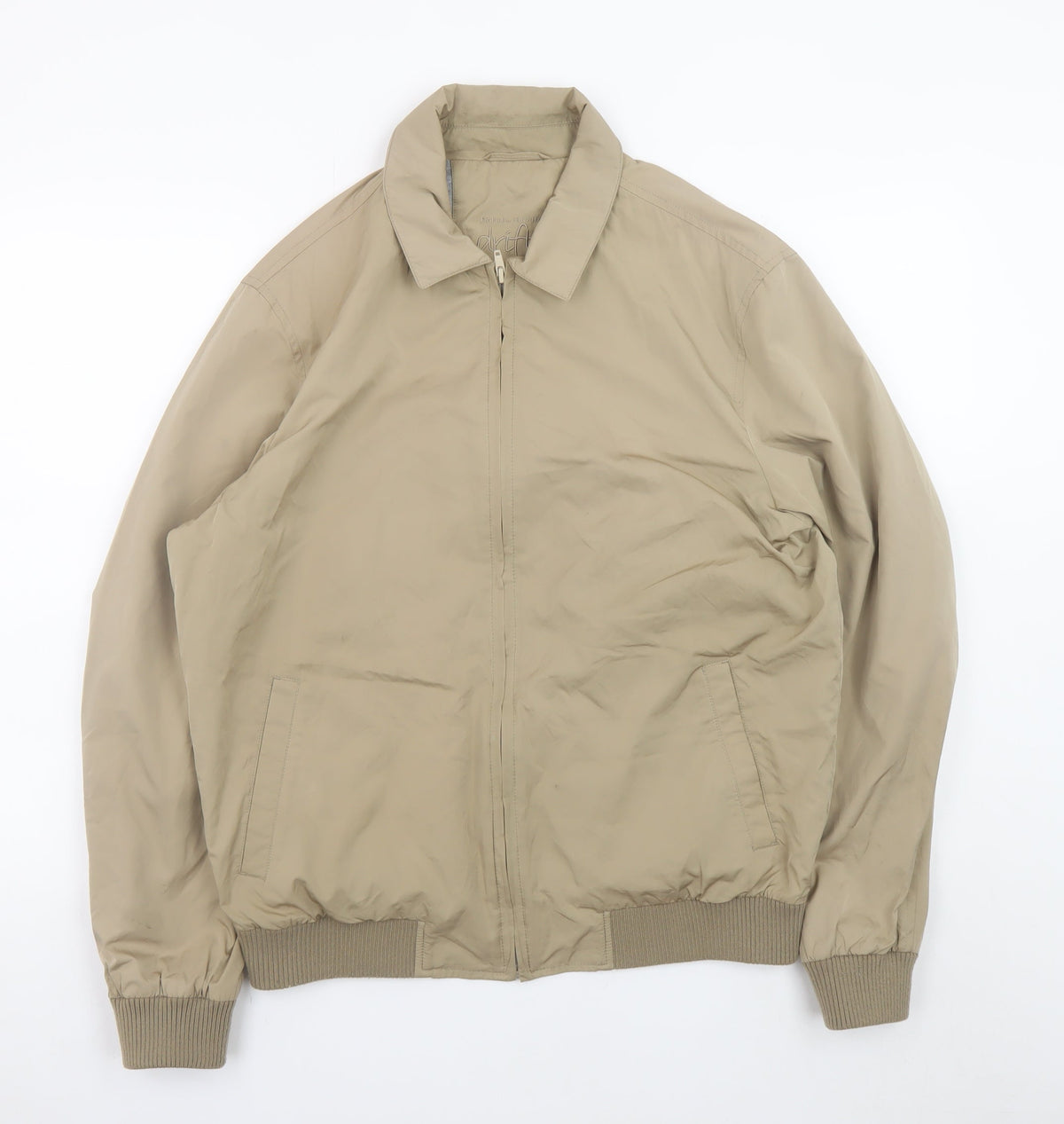 Mens UK Size 40 Daniel Grahame Beige Bomber Jacket