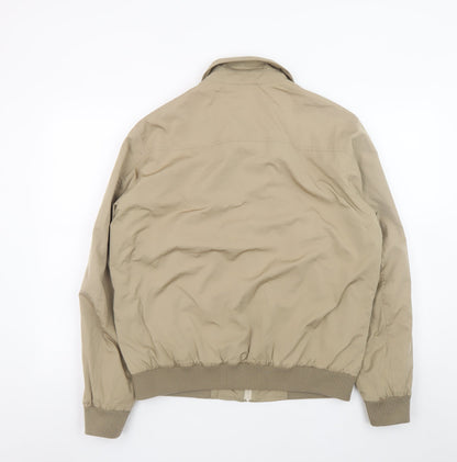Mens UK Size 40 Daniel Grahame Beige Bomber Jacket