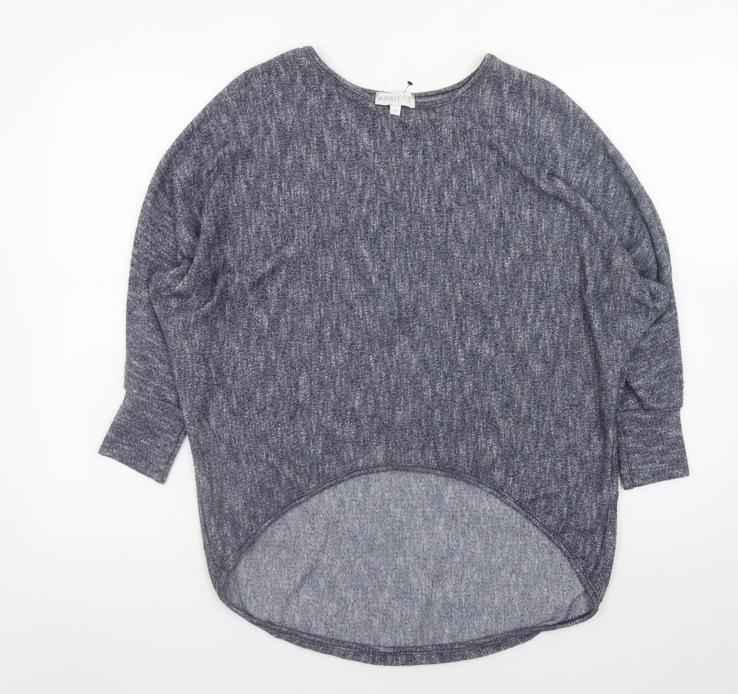Womens UK Size M Apricot Grey Basic T-Shirt