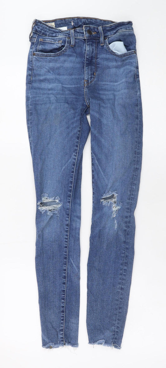 Womens UK Size 6 Levi's Slim Fit Skinny Blue Jeans
