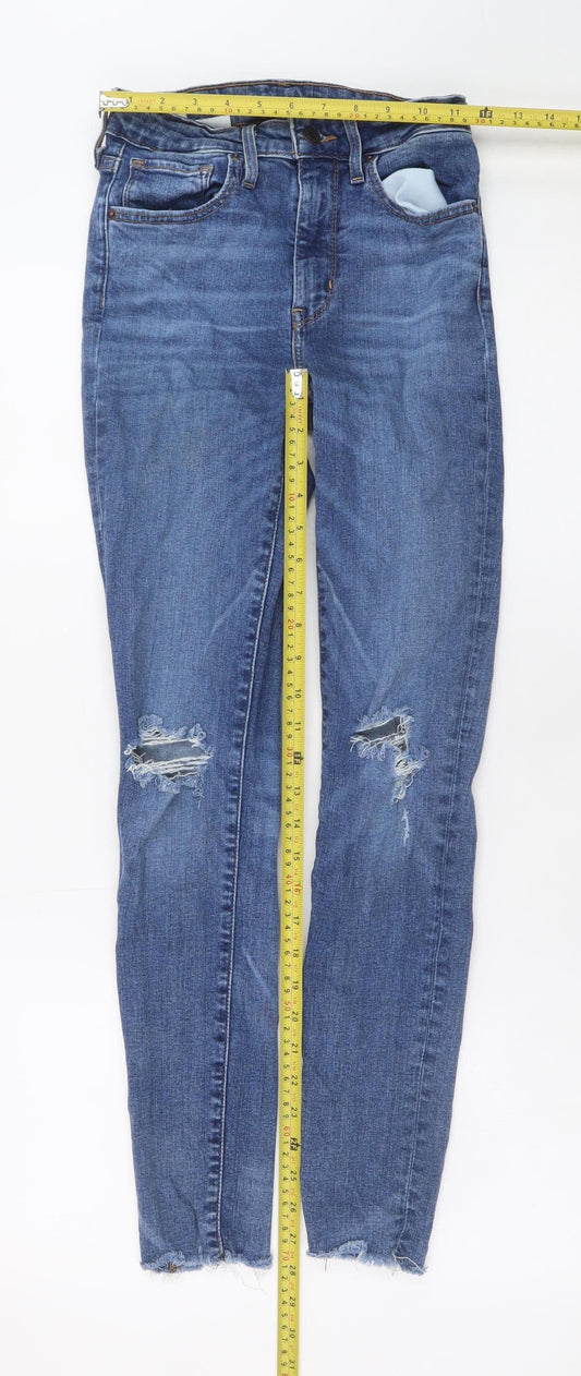 Womens UK Size 6 Levi's Slim Fit Skinny Blue Jeans