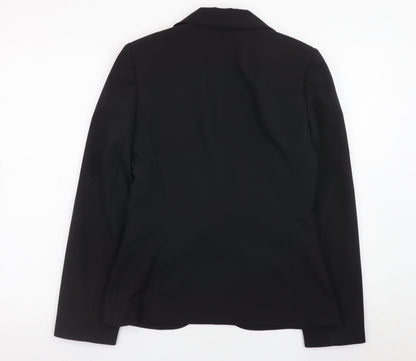 Womens UK Size 10 Dorothy Perkins Regular Black Blazer