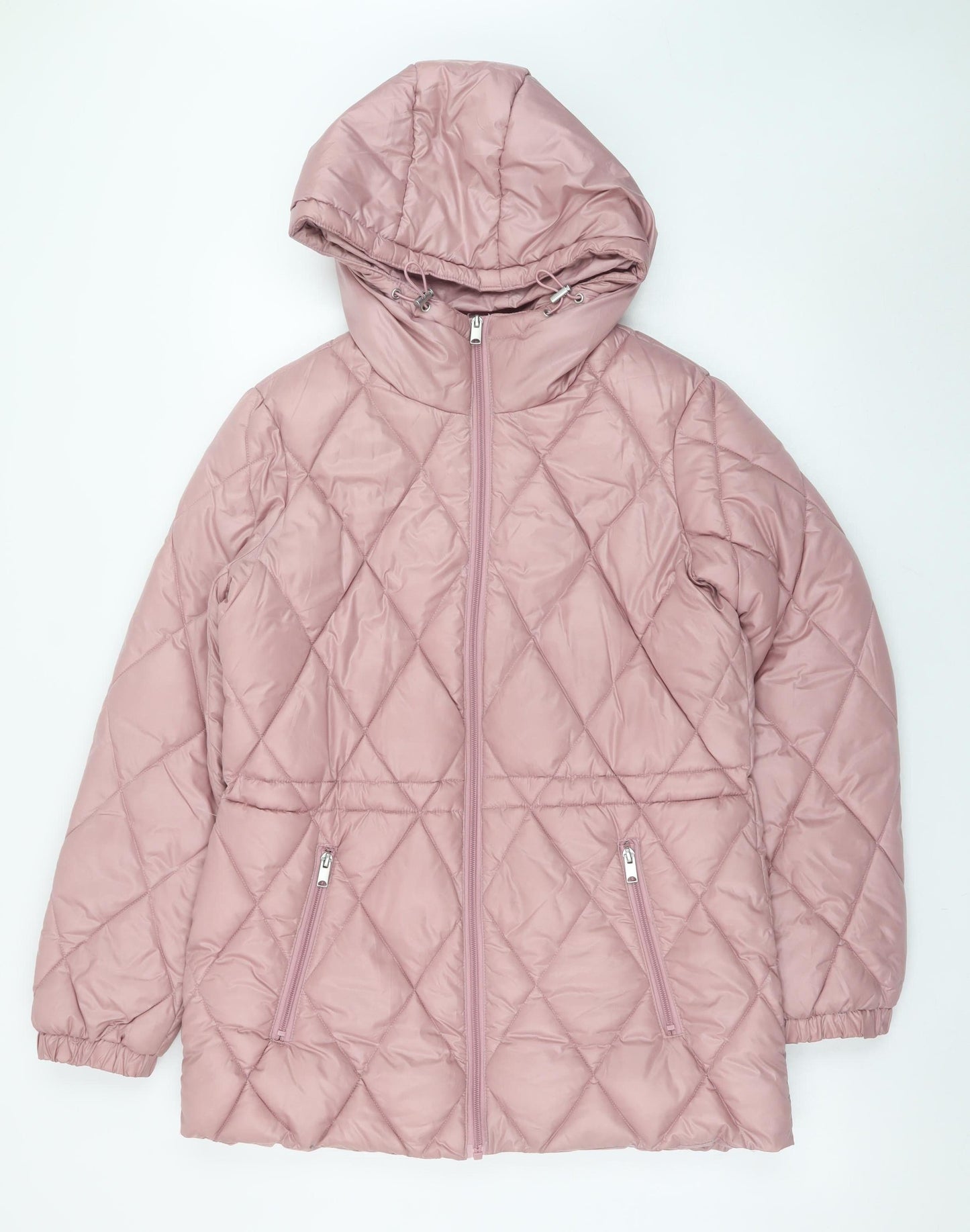 Womens UK Size S Andrew Marc Pink Puffer Jacket
