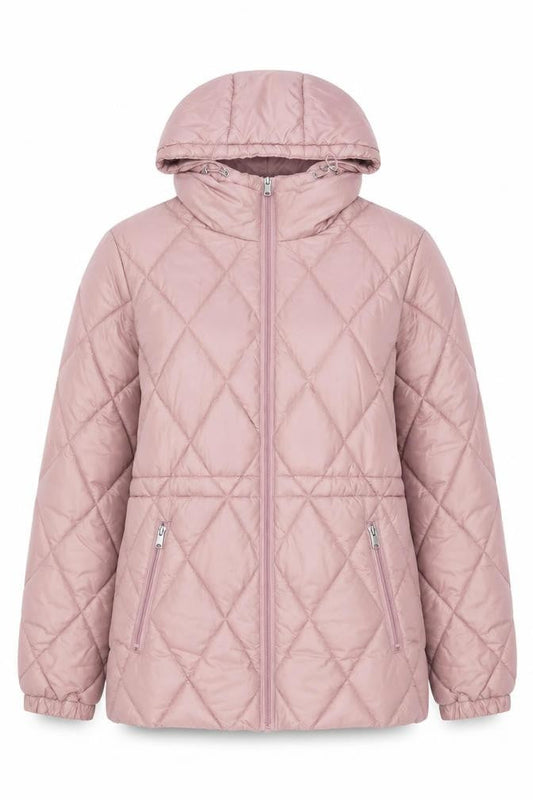 Womens UK Size S Andrew Marc Pink Puffer Jacket