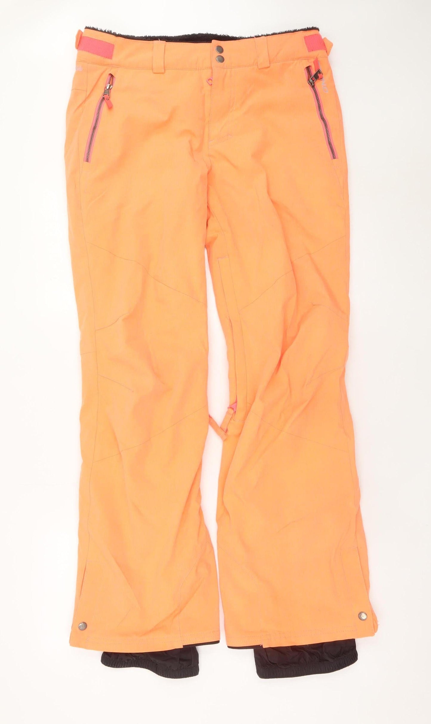 Mens UK Size M O'Neill Regular Fit Snow Pants Orange Trousers