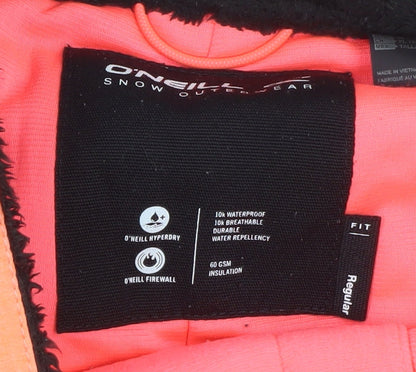 Mens UK Size M O'Neill Regular Fit Snow Pants Orange Trousers