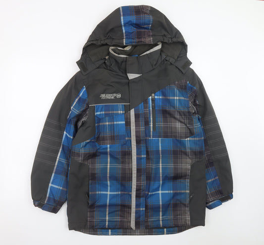 Mens UK Size XL Free Country Blue Puffer Jacket