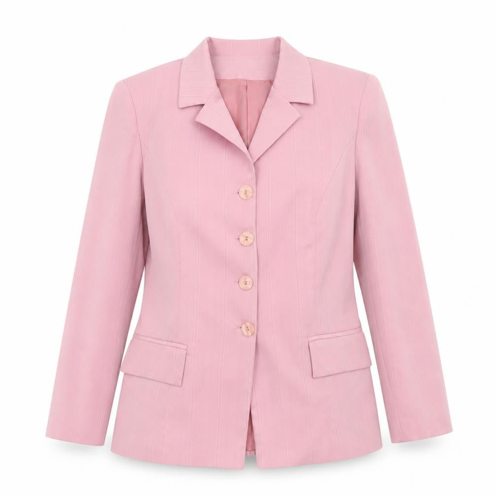 Womens UK Size 12 Nicole Collection Regular Pink Blazer