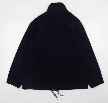 Marks and Spencer Men's Blue Fleece Full Zip Jacket UK 14