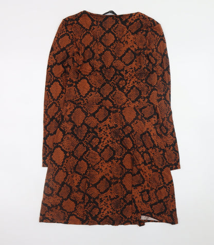 Womens UK Size 12 F&F Wrap Dress