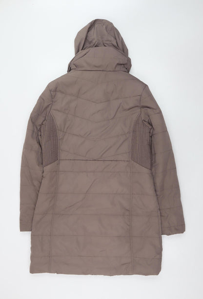 Womens UK Size 10 Regatta Brown Puffer Jacket