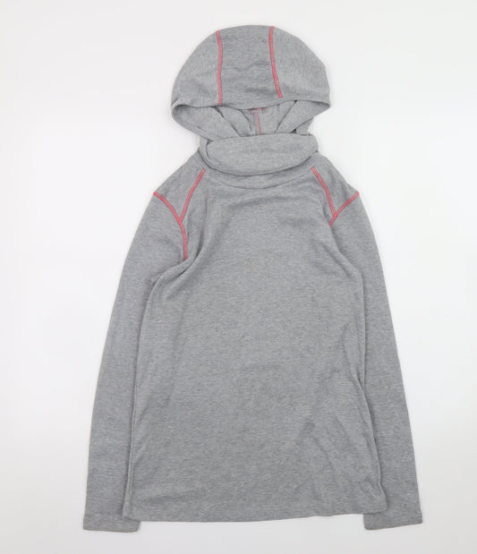 Womens UK Size 14/16 Crivit Grey Pullover Hoodie