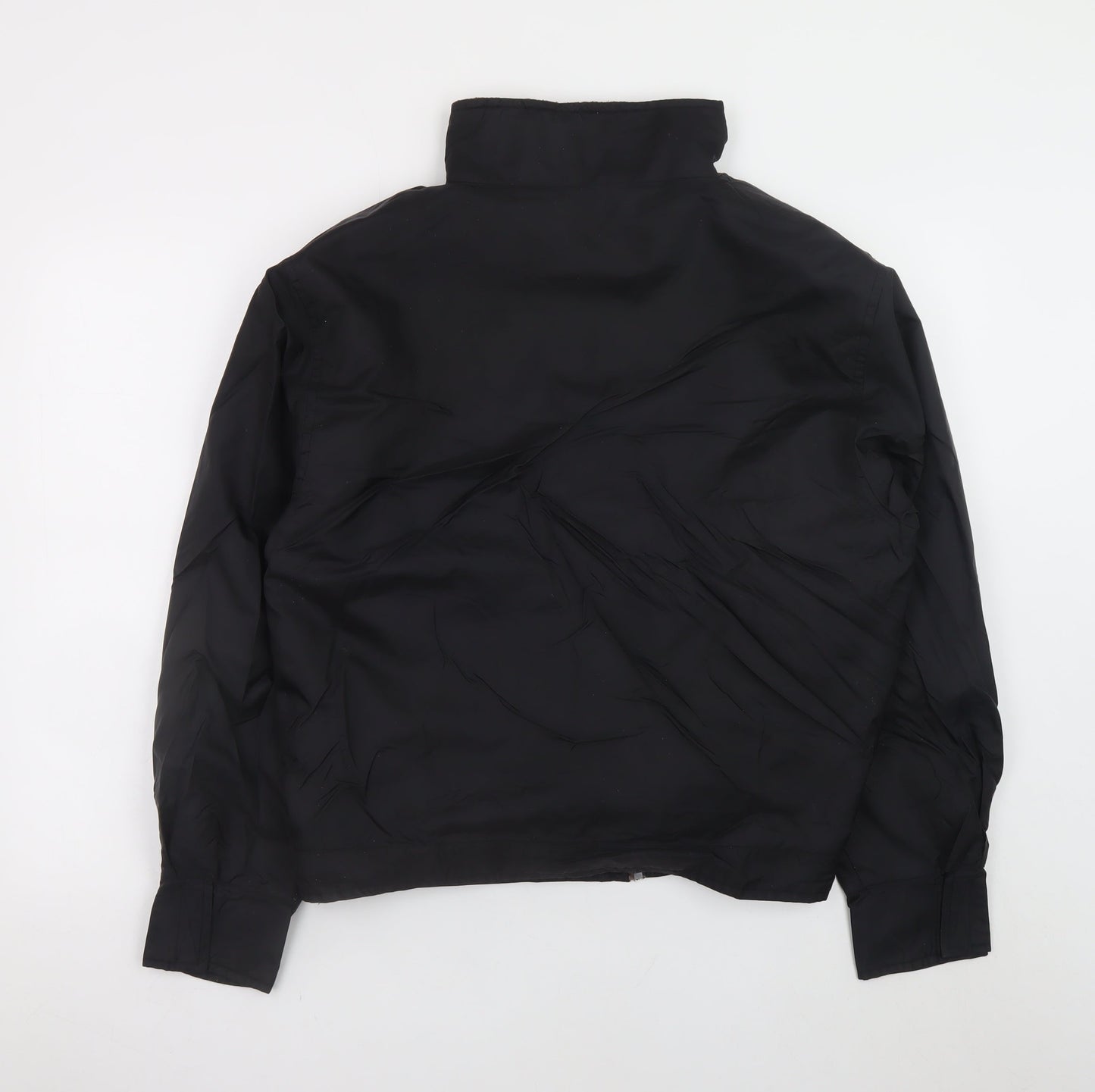 Womens UK Size L ELLE SPORTS Black Basic Jacket