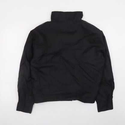 Womens UK Size L ELLE SPORTS Black Basic Jacket