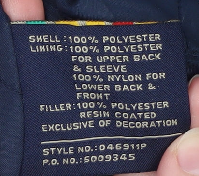 Mens UK Size L DOCKERS Blue Bomber Jacket