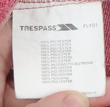 Womens UK Size 12 Trespass Pink Fleece