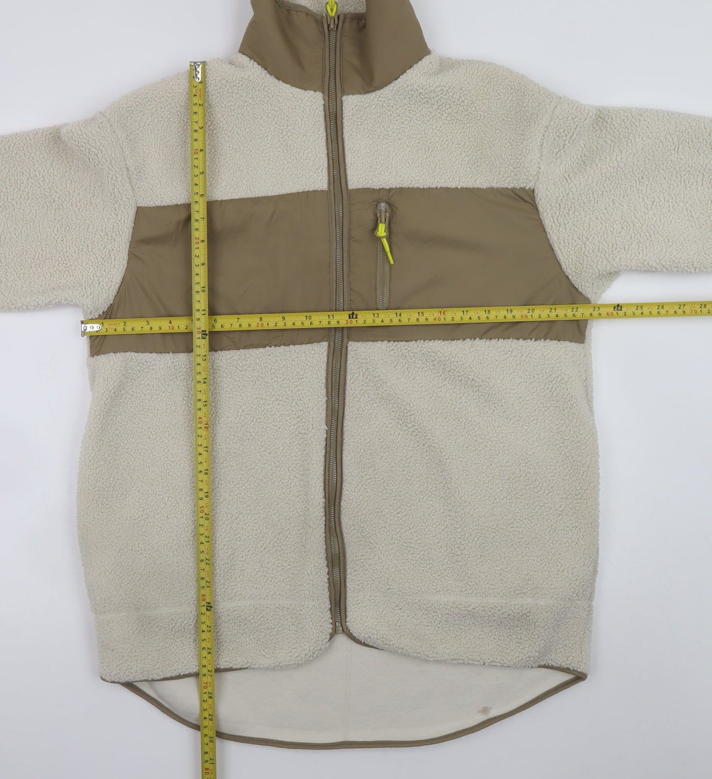 Womens UK Size S H&M Beige Fleece