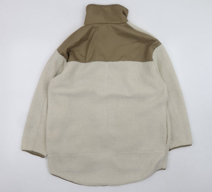 Womens UK Size S H&M Beige Fleece