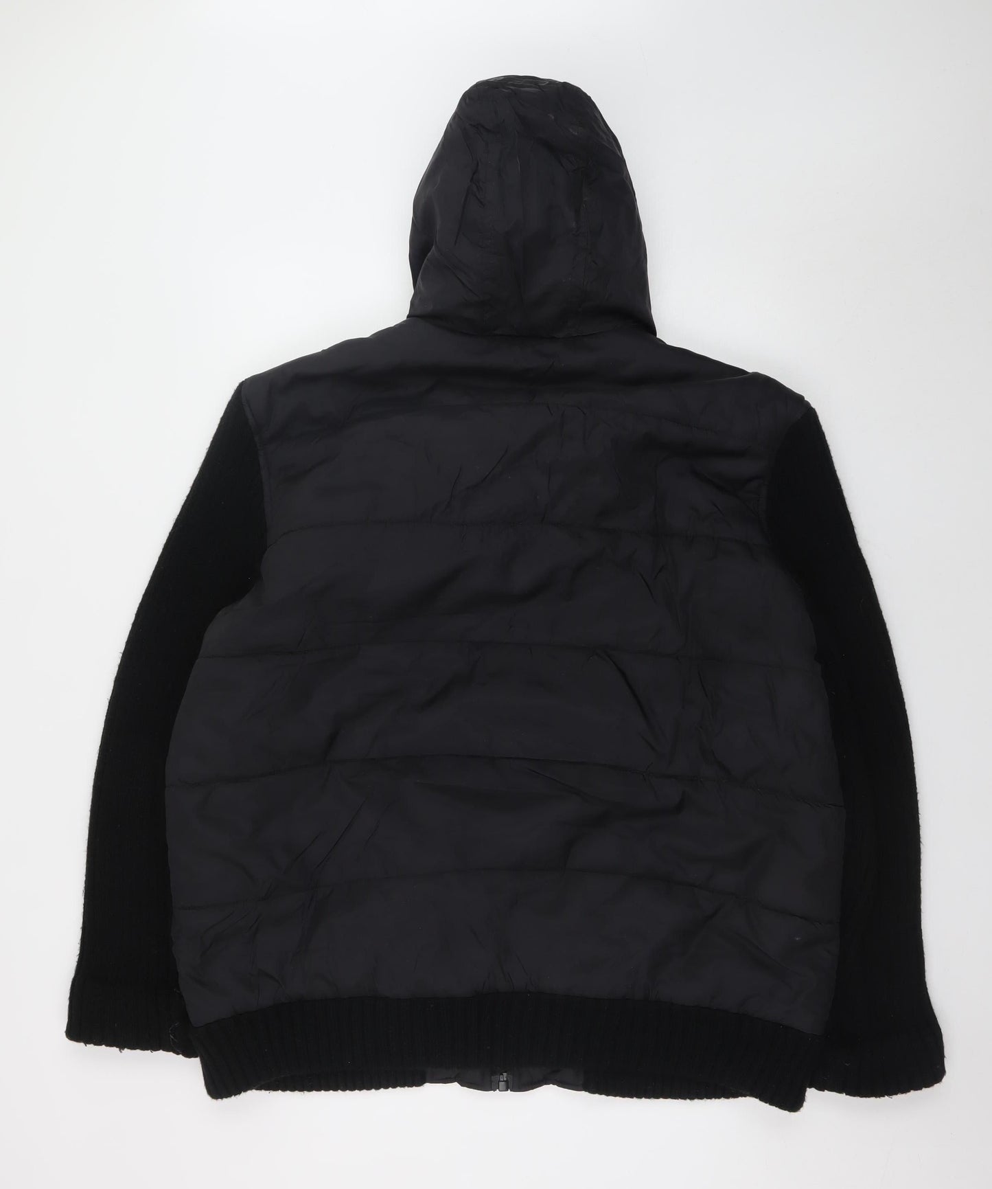 Mens UK Size 2XL Urban Spirit Black Puffer Jacket
