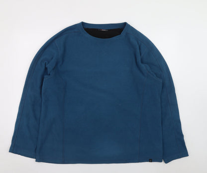 Mens UK Size XL Cedarwood State Blue Pullover Sweatshirt