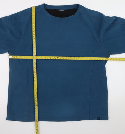Mens UK Size XL Cedarwood State Blue Pullover Sweatshirt