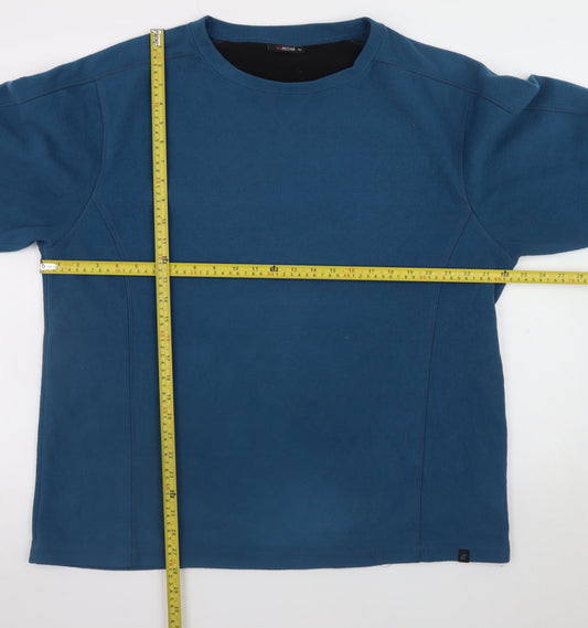 Mens UK Size XL Cedarwood State Blue Pullover Sweatshirt