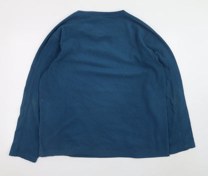 Mens UK Size XL Cedarwood State Blue Pullover Sweatshirt